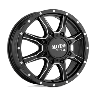 Moto Metal MO995 20x8.25 +127 Satin Black Milled