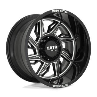 Moto Metal MO997 Hurricane 20x10 -18 Gloss Black Milled