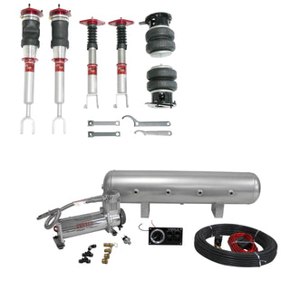 AirPlus Air Struts w/ VERA Essential Management For 07-08 Infiniti G35 Sedan 08-13 Infiniti G37 Coupe 07-14 Infiniti G37 Sedan 14-15 Infiniti Q60 Coupe 09+ Nissan 370Z RWD TruHart