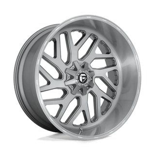 Fuel Off-Road D715 Triton Platinum 26x12 -44 Brushed Gunmetal