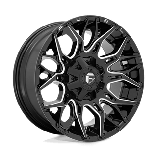 Fuel Off-Road D769 Twitch 20x9 +1 Gloss Black Milled