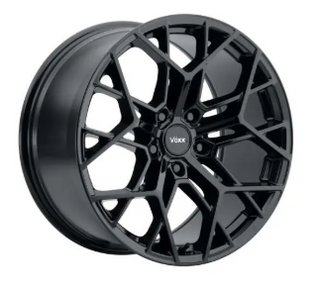 Black Voxx Wheels 19x10 Front 20x12 Rear