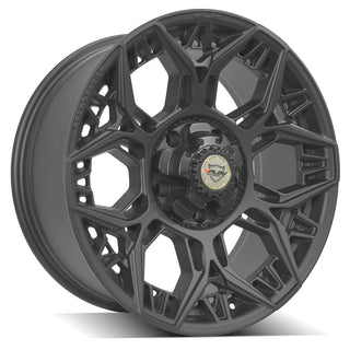 4PS60 | Satin Black Wheel | 20x9 | 5x150 | 0mm