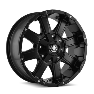 CHAOS 8030 | MATTE BLACK | 20x9 | 6x135/6x139.7 | -12mm