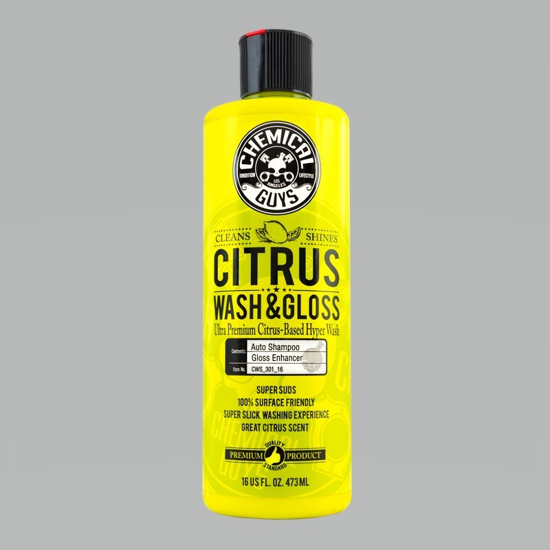 Chemical Guys Citrus Wash & Gloss Concentrated Car Wash - 16oz – Mountain  Fire Wheels