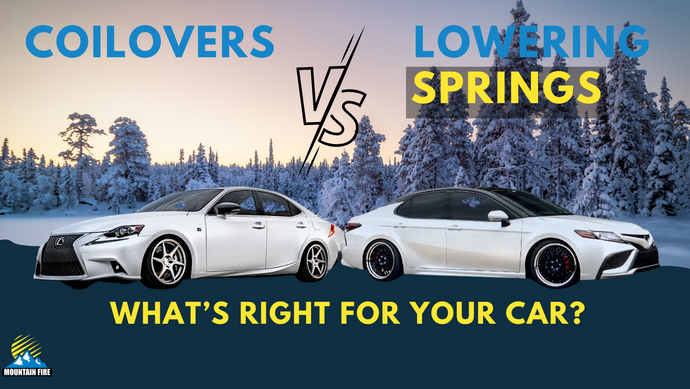 Coilovers vs. Lowering Springs