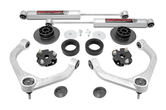 3 Inch Rough Country Lift Kit with the N3 Rear Shocks