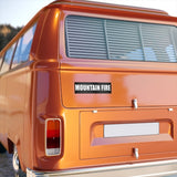 Mountain Fire Bumper Sticker