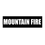 Mountain Fire Bumper Sticker