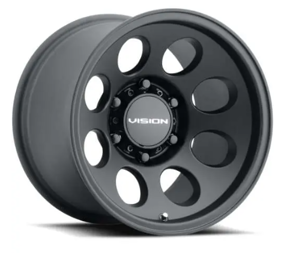20 INCH SATIN BLACK BULLET HOLE RIMS