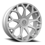 Lethal Wheels Ace LS03 24x9 +18 Silver Brushed