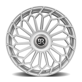Lethal Wheels Mob BR01 22x10.5 +42 Silver Brushed