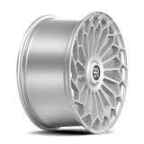 Lethal Wheels Mob BR01 24x10 +35 Silver Brushed