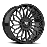Lethal Wheels Mob BR01 24x10 +18 Gloss Black
