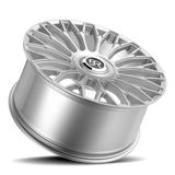 Lethal Wheels Envy BR02 22x10.5 +42 Silver Brushed
