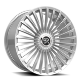 Lethal Wheels Nexus BR03 22x10.5 +20 Silver Brushed