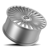 Lethal Wheels Nexus BR03 22x9 +30 Silver Brushed