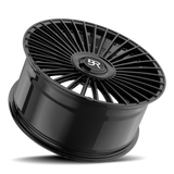 Lethal Wheels Legend BR04 22x9 +32 Gloss Black
