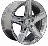 Chrome Wheels and Tires 20 Inch Package