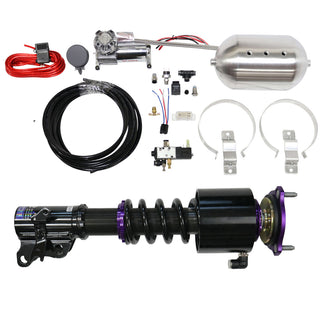 RS Coilovers w/ Front Air Cups + Gold Control System 04-08 Acura TL FWD D2 Racing
