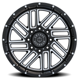 Lethal Wheels Drako LT13 20x10 -12 Gloss Black Milled
