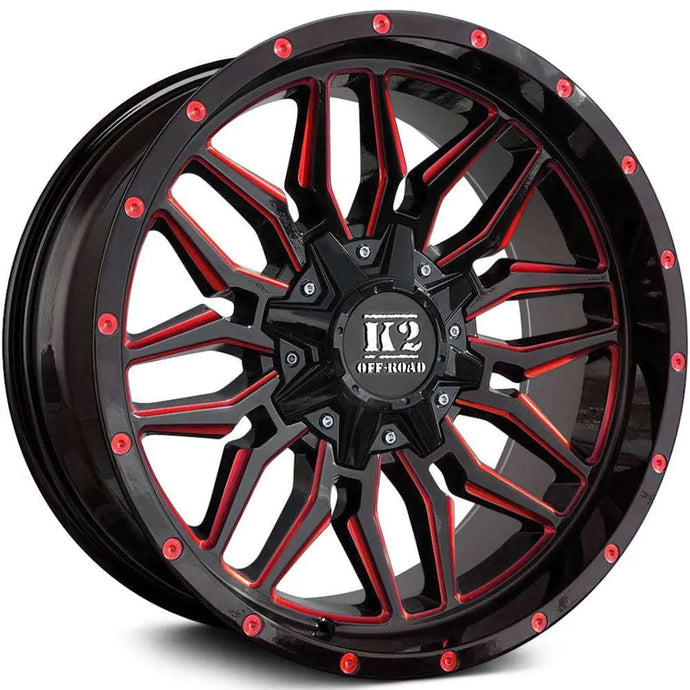 K2 Offroad Rage 20x9 0 (Set of 4)