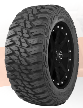 33x12.50R18 Set of 4 Mud Tires