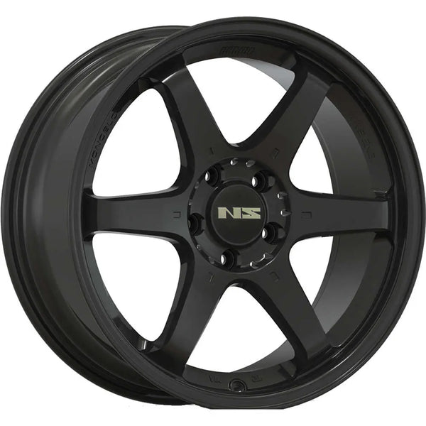 Package Deal - 4 (four) NS NS1507 16x7 +38 & 2 (two) Lexani: LXTR-203 Tire Size: 185/55R-16