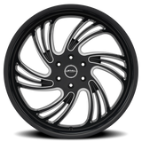 Lethal Wheels Rapid LS02 24x9 +30 Gloss Black Milled