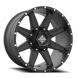 Lethal Wheels Reload LT06 22x10 -18 Satin Black