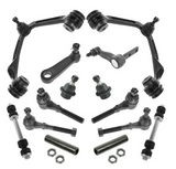 Front 14 Piece Steering & Suspension Kit and Front 4 Piece Drivetrain Kit (Ford F150 1998)
