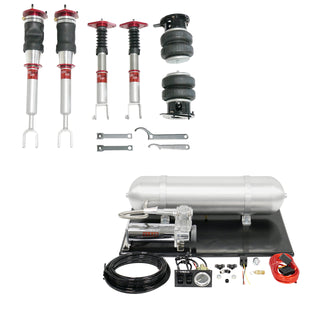 AirPlus Air Struts w/ VERA Basic Management For 07-08 Infiniti G35 Sedan 08-13 Infiniti G37 Coupe 07-14 Infiniti G37 Sedan 14-15 Infiniti Q60 Coupe 09+ Nissan 370Z RWD TruHart