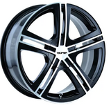 Black Wheels and Tires Package 18 inches