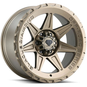Blaque Diamond BD-O102 18x9 -12 Matte Bronze (Set of Four)