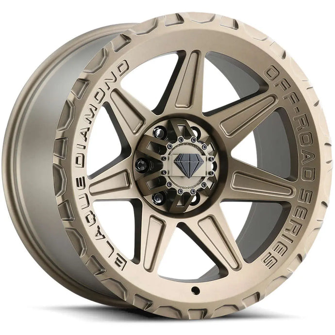 Blaque Diamond BD-O102 18x9 -12 Matte Bronze (Set of Four)