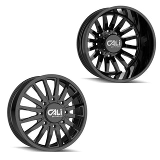 22" Dually Wheels Set, Tires and 2.5" Level Kit