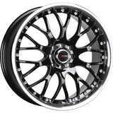 17" Drag DR19 and Lionhart LH 503 P225/45R17 94W Package Deal (Set of 4)