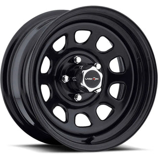 Vision D Window 16x7 0 Gloss Black 5x5.5 (Set of Four)