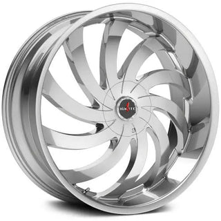 Ignite Flame 22x8.5 +35 Chrome 5x120 (Set of Four)