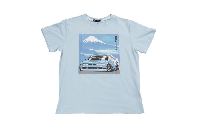 Mt. Fuji T-Shirt - Light Blue - Large