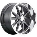 Staggered 17" Wheels and 225/55R17 Tires