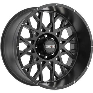 Vision Rocker 412 20x12 -51 6x5.5 Satin Black