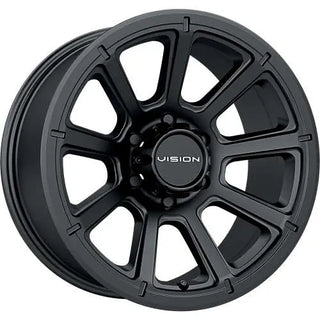 Vision Turbine 353 16x8 0 Matte Black 5x114.3