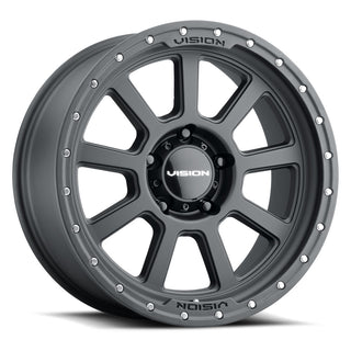 0 SB VIS OJOS 350 Satin Black 20X9 Offset 10.0