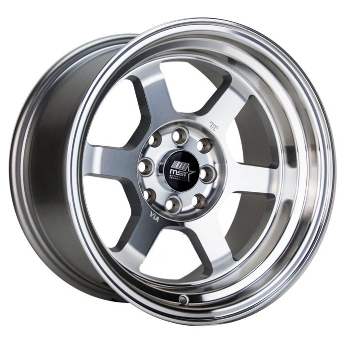 Time Attack | Machined | 16x8.0 | 5x114.3 | +20mm