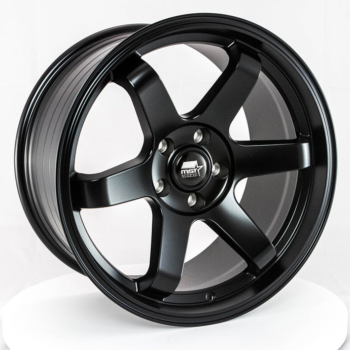 MT01 | Matte Black | 18x8.5 | 5x114.3 | +35mm