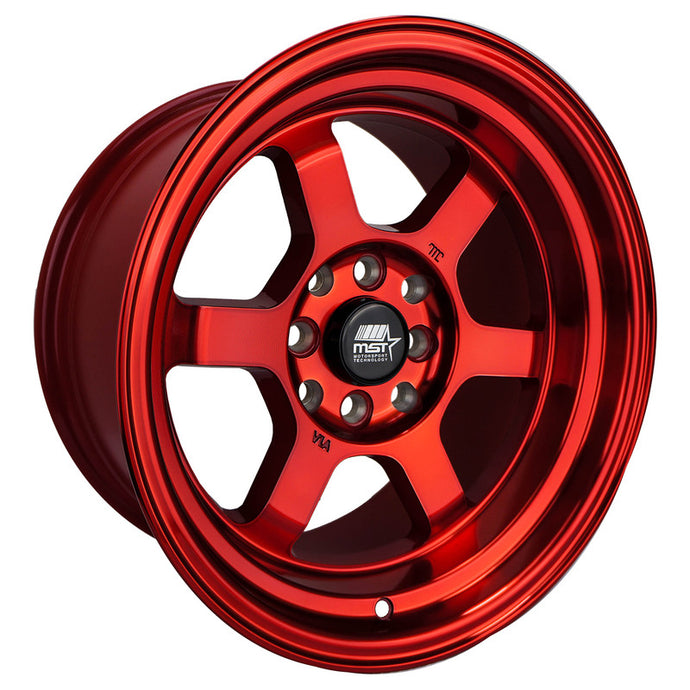 Time Attack | Ruby Red | 15x8.0 | 4x100/4x114.3 | 0mm