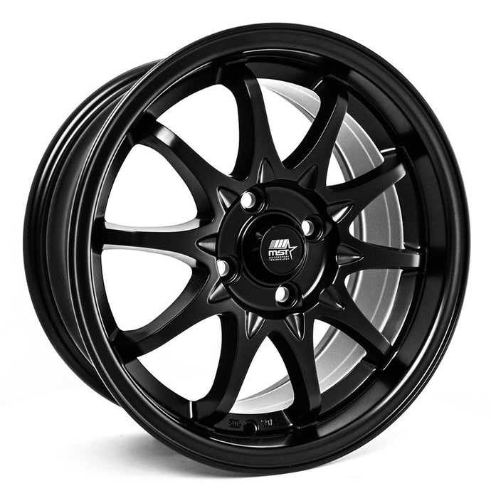 MT04 | Matte Black | 15X7.0 | 5x100/5x114.3 | +35mm