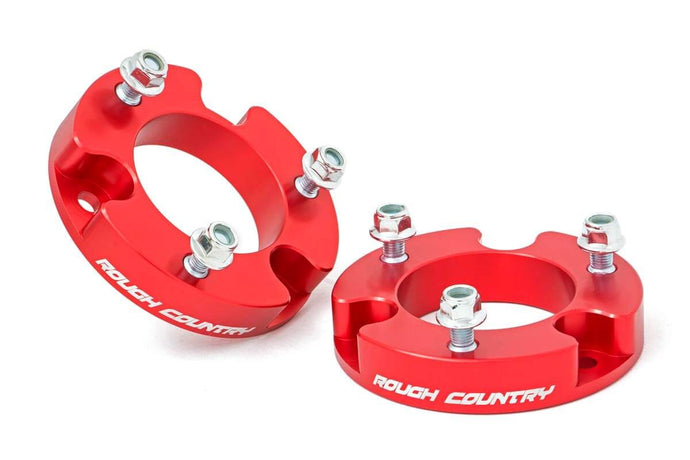 2 Inch Leveling Kit | Aluminum | Red | Toyota Tacoma 2WD/4WD (05-22)