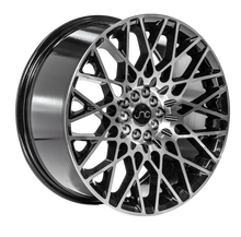 JNC039 | Black Machines Face | 18x8.5 | 5x114.3 | +35mm | CB: 73.1